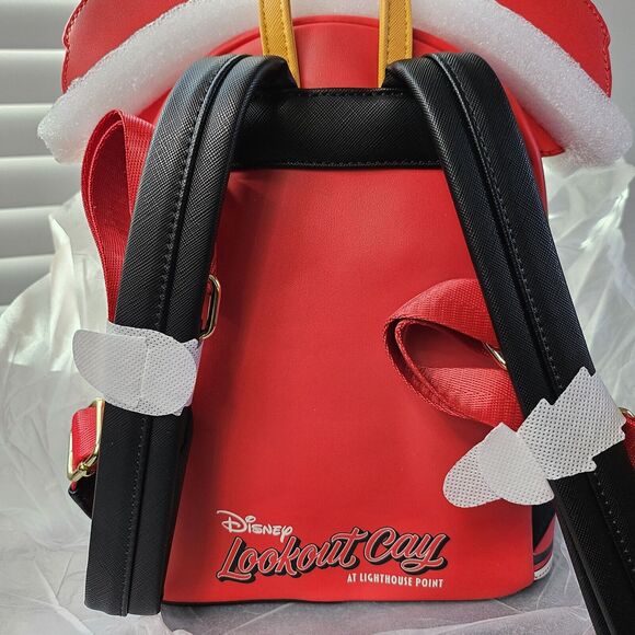 DCL Disney Cruise Line Lookout Cay Lighthouse Point Island Loungefly Backpack - Picture 4 of 8